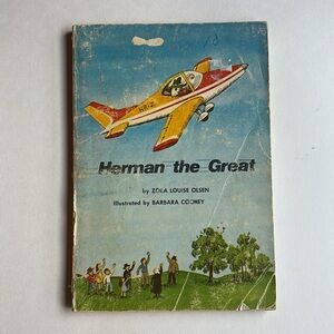 Vintage Herman the Great Paperback Book by Zora Louise Olsen